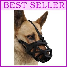 Doberman GSD Dog Muzzle, Breathable Design