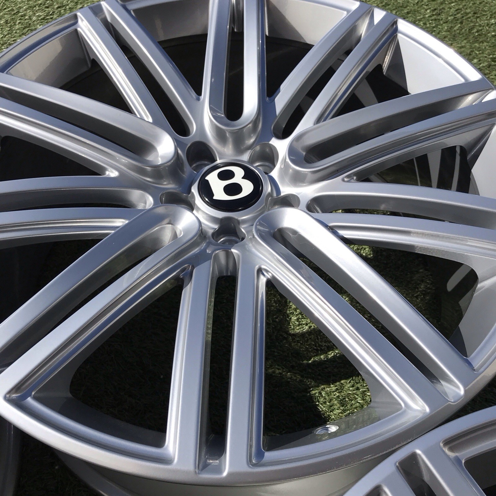 21 BENTLEY CONTINENTAL RIMS OEM FORGED 3W0601025DN GT  FACTORY WHEELS GTC SPEED