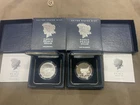 2024 PEACE PHILADELPHIA BU & SAN FRANCISCO PROOF SILVER COINS IN OGP!!!