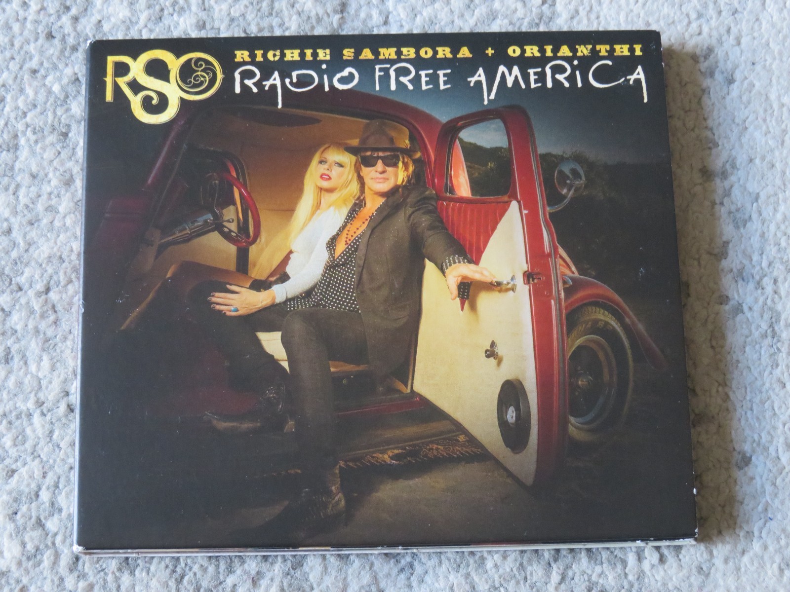 RSO Richie Sambora + Orianthi - Radio Free America (CD 2018)