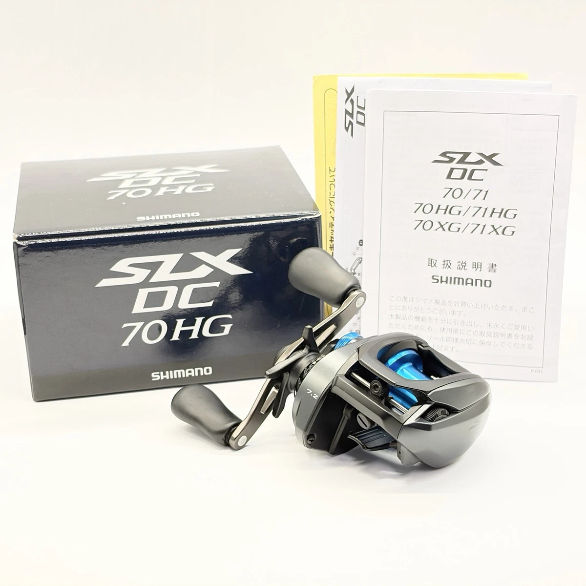 20SLXDC　70HG Shimano All Freshwater Baitcast Reel 7.2: 1 Gear Ratio Fishing