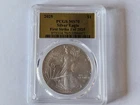 MS70 Silver Eagle • First Strike With Gold Label PCGS • 1 of Only 2025
