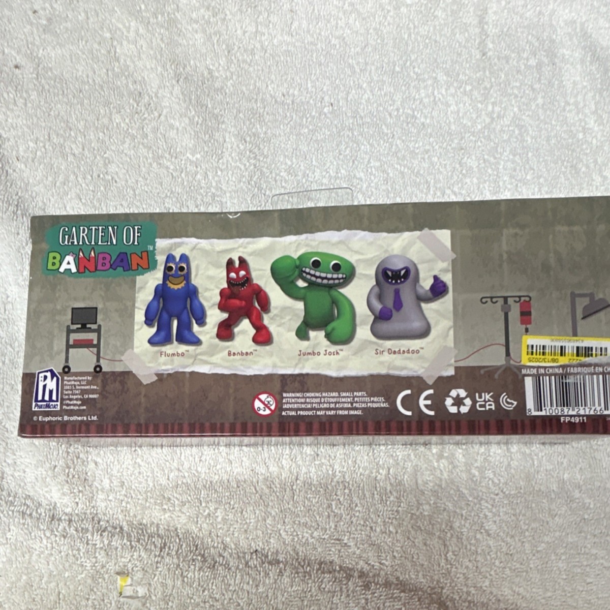 PhatMojo Garten of Banban Minifigure 4-Pack Flumbo Banban Jumbo