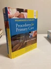 Pfenninger and Fowler's Procedures for Primary Care 4th edition (HC, 2019, VG)