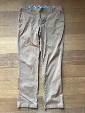 Columbia Men s 36 x 32 Dark Tan Khaki Hiking Outdoors Chino Cotton Pants