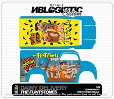 Dairy Delivery Custom Universal Waterslide Decal For Hot Wheels 164 Scale A1