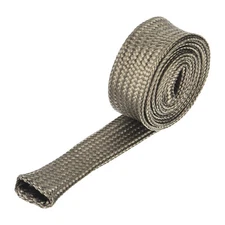 Heat Shield Sleeve 0.5" ID 3Ft Fuel Line Heat Shield Sleeve 800℃ Titanium