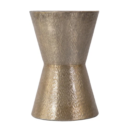 Butler Specialty Company Flen 12 in. W Round Aluminum End Table - Bronze - Picture 2 of 4