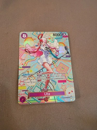 One Piece Card Game, Uta SP OP02-120 Near Mint/Mint English, Pack Fresh Gradable