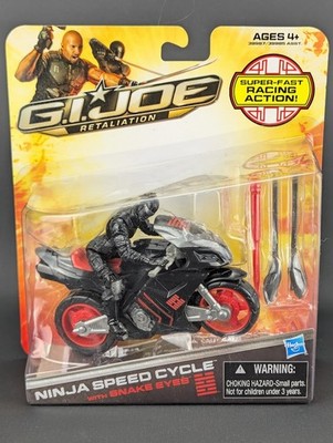 GI Joe Retaliation Ninja Speed Cycle With Snake Eyes SEALED Hasbro 2011