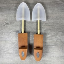 Nike Shoe Trees Men's Size 10-12 Adjustable Wood and Plastic Made in USA
