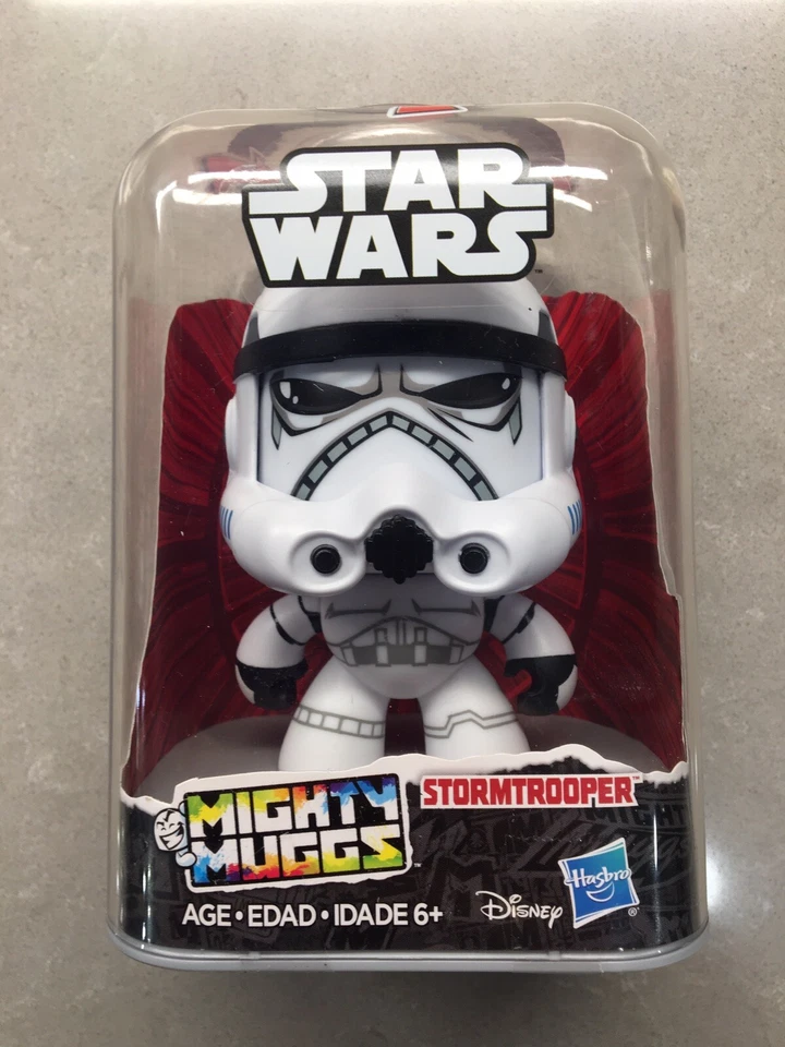 Disney Star Wars Mighty Muggs STORMTROOPER Action Figure #13 Hasbro Brand New - Image 3 of 4