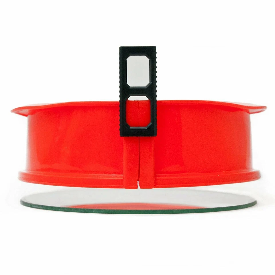 Silikon Springform Antihaftbeschichtete Kuchen Backform Silikonform & Glasboden - Bild 3 von 4