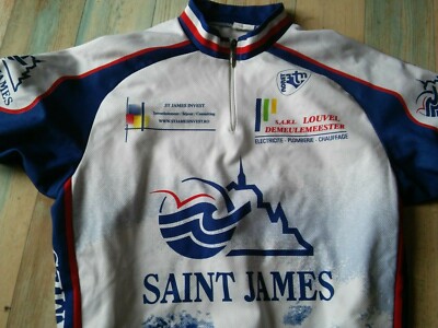 VESTE MAILLOT CYCLISTE VELO NORET SPORT BREIZH . COM BRETAGNE TAILLE S/2 TBE