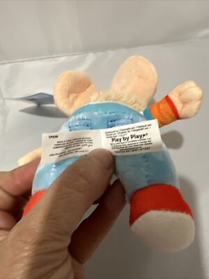 Topo Gigio Light Blue Plush Doll Figure Rare Vintage Style NEW