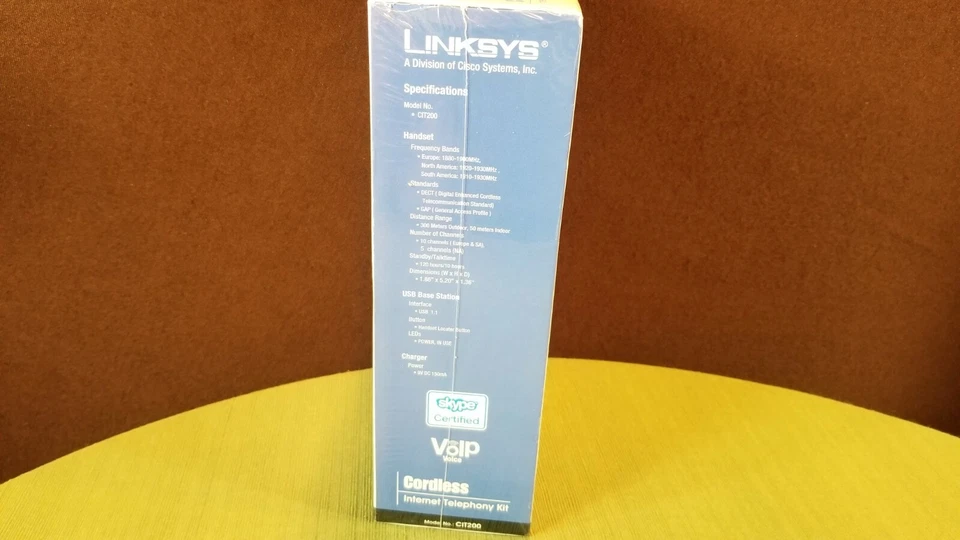 Linksys Skype Wireless Internet Telephone Kit CIT200 - Image 4 of 4