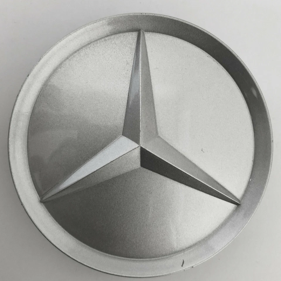 Conjunto de 4 tampas centrais OEM para 1984-2016 Mercedes Benz 2014010225 compatível com a maioria dos modelos - Imagem 2 de 4