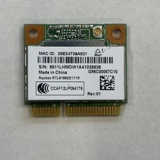 Genuine Realtek RTL8188EE 802.11bgn 2.4GHz PCIe 1T1R WiFi Card G86C00057C10