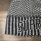 Bonnet noir Supreme Fair Isle