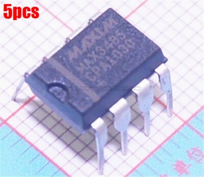 5Pcs MAX3485CPA Dip DIP-8 MAX3485 3.3V-POWERED Transceiver New Ic af