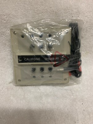 Califone 1216AV-PY 6 Position Jackbox