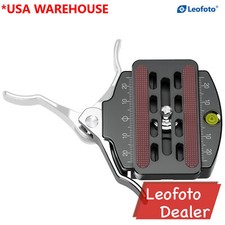 Leofoto LR-60 Lever Release Clamp with QP-70N QR Plate s