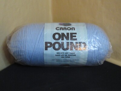 Lot of 3 NEW - Caron One Pound Acrylic Yarn Machine Wash & Dry