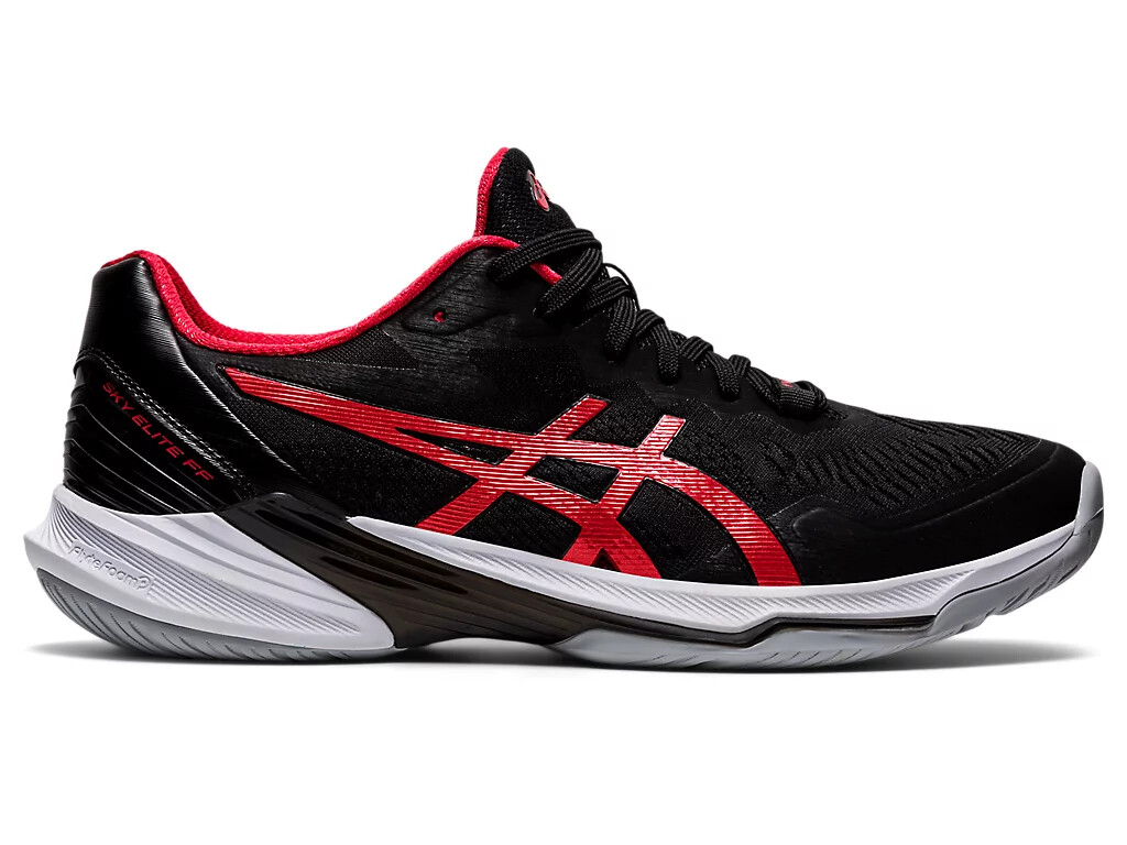 ASICS Men's Volleyball Shoes SKY ELITE FF 2 Black/Electric ASICS Men's Volleyball Shoes SKY ELITE FF 2 Black/Electric