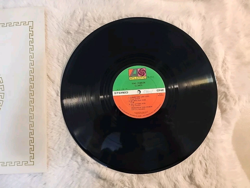 King Crimson Islands Vinyl Rare Club Edition 1ST 1972 SD7212 OG LP EX Prog Rock  Foto 3 de 4