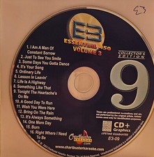 E3  09     ESSENTIAL 450 COLLECTION CHARTBUSTER KARAOKE CDG