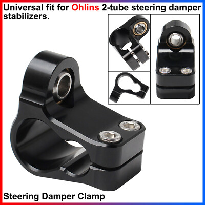 22mm Damper Clamp Holder Universal for Ohlins 2-tube steering damper stabilizers