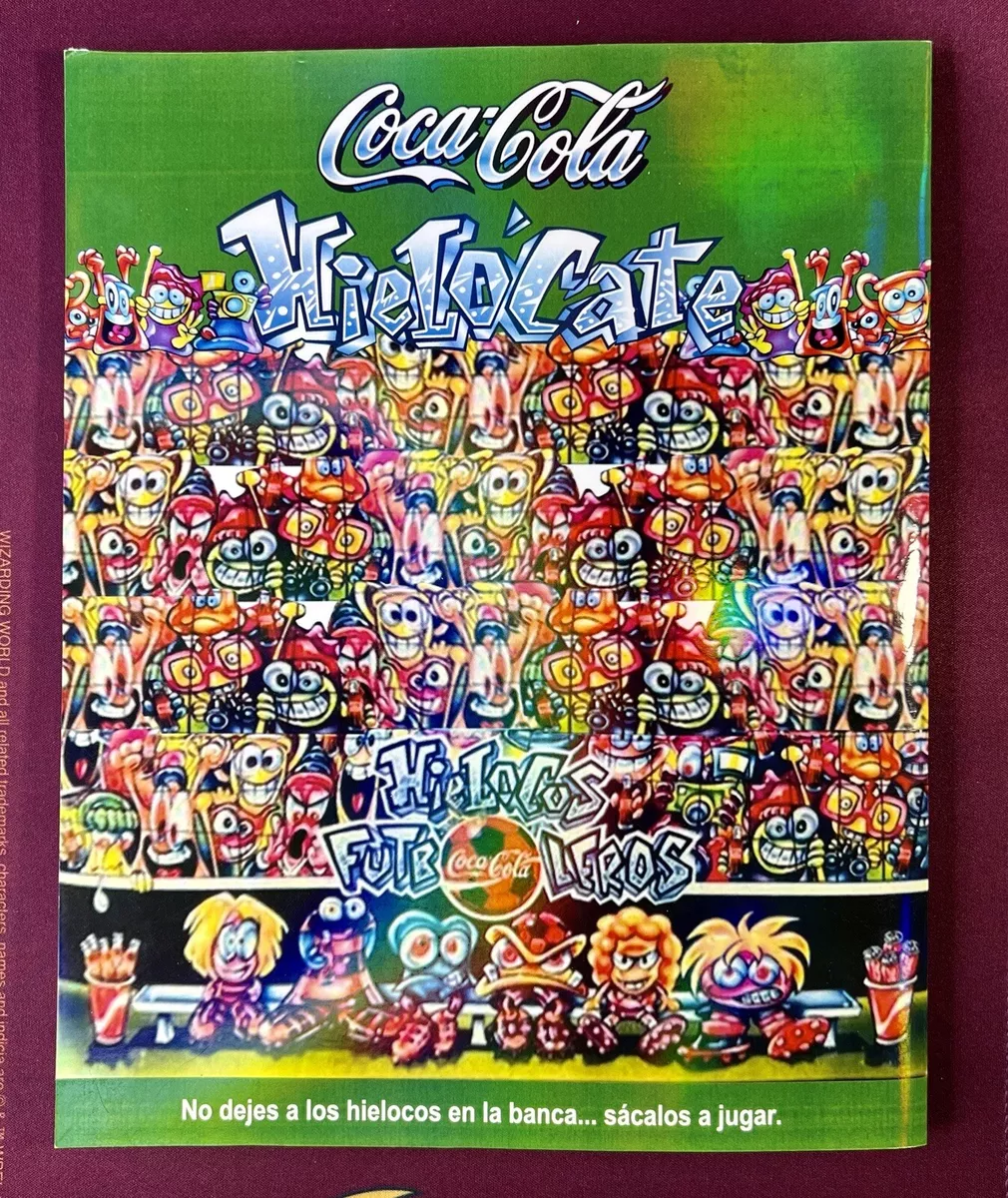 07 Original Gogo´s Crazy Bones 90´s Coca-Cola Gelouco Hielocos Brazil  Jellies