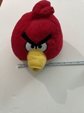 2010 ANGRY BIRDS Plush Red Bird Toy Stuffed Animal Commonwealth.