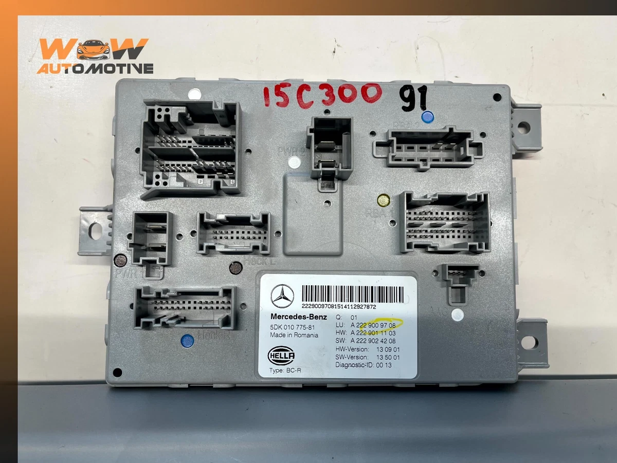 15-18 MERCEDES-BENZ W205 C300 REAR TRUNK SAM CONTROL MODULE OEM | eBay