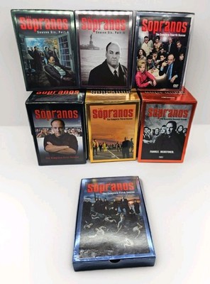 THE SOPRANOS Complete Series Lot RARE Seasons 1-3 VHS Box Set 4-6 DVD HBO