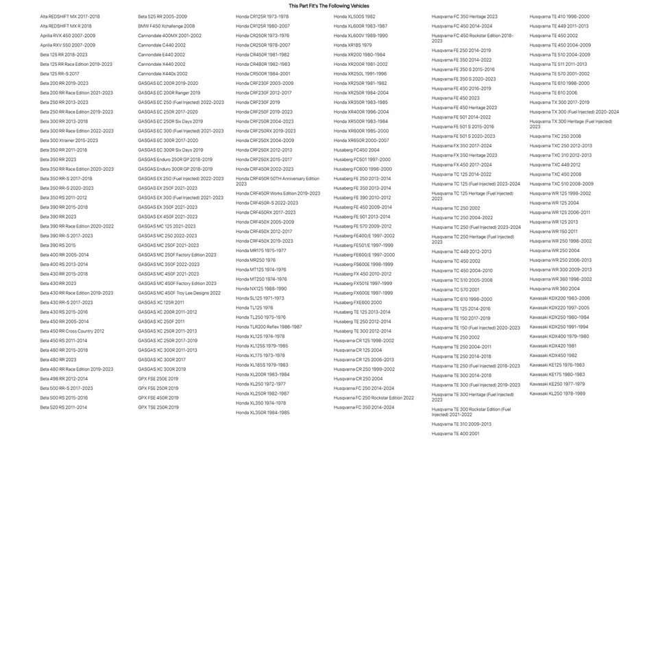 Kenda K760 Trakmaster II Front Tire For KAWASAKI KX250F 2004-2018 - Image 2 of 4