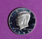 1992-S Kennedy Half Dollar PROOF SILVER #P34740