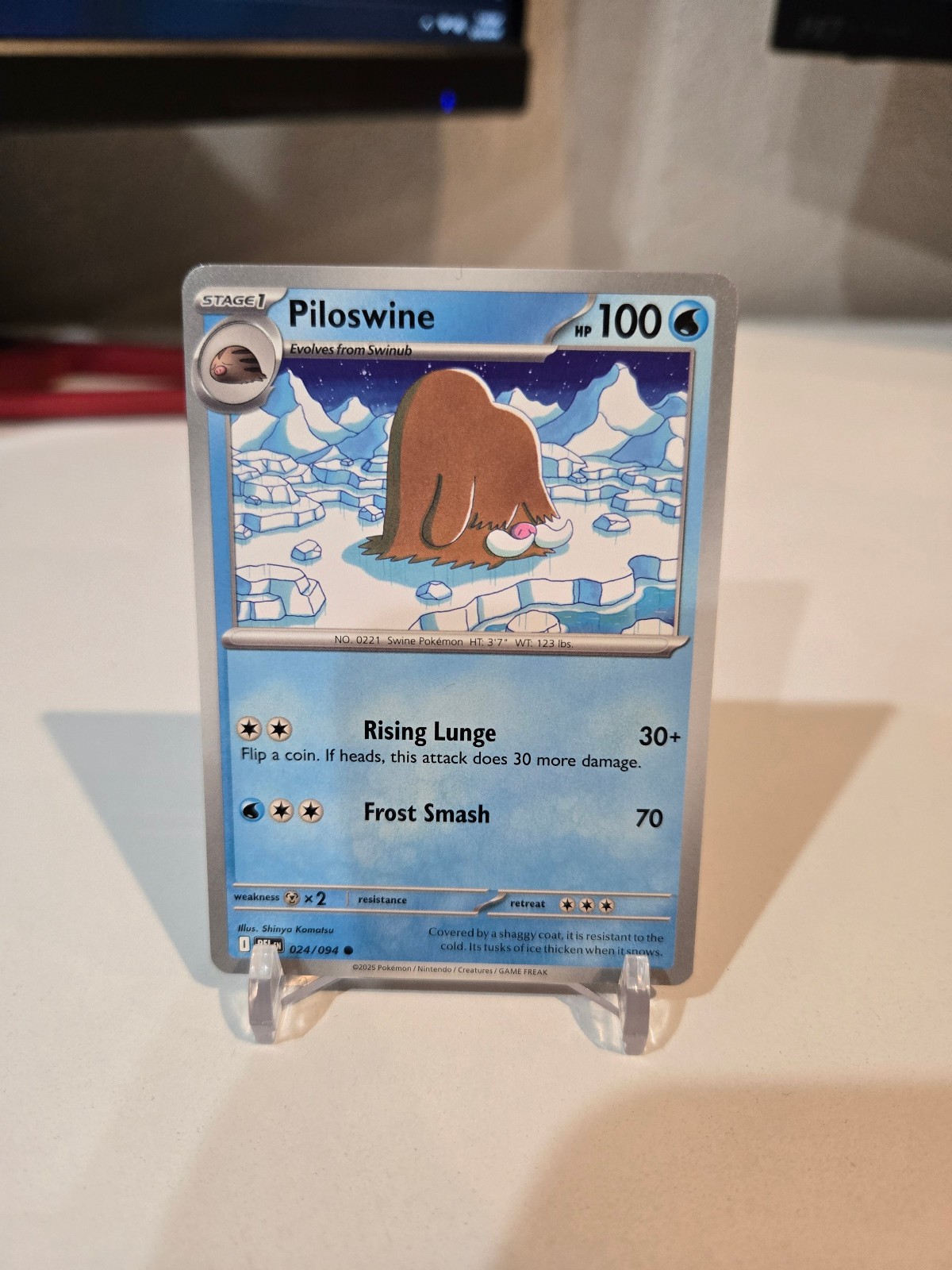 Piloswine 024/094 Me02: Phantasmal Flames Common