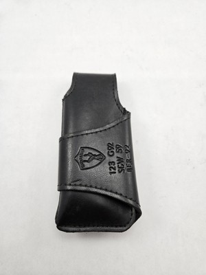 Used Safariland 123 G92 Leather SOB Small Of Back Holster Beretta 92 S&W 59 RH