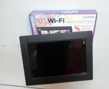 SYLVANIA 10.1” Wi-Fi Digital Photo Frame With High Resolution. SDPF1095-B