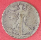 1921-D  WALKING LIBERTY HALF-DOLLAR (50¢) SILVER COIN  (WL-03)