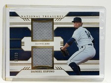 2024 Panini National Treasures Dual Relic Daniel Espino /99