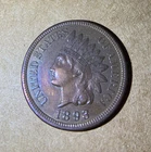 1893 P XF Indian Head Penny N109