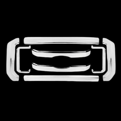 Front Grille Für 2011-16 Ford F250 F350 Super Duty Volle Chrom Grill Abdeckung