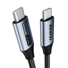 USB C to USB C Monitor Cable 4K 120Hz , 100W PD Fast Charge, 10Gbps Data Transf