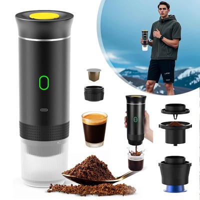 3 in 1 Elektrische Kapsel Kaffeemaschine Coffee Maker Tragbare Espressomaschine