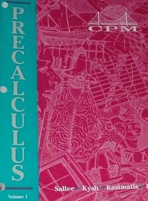 Pre-Calculus with Trigonometry : Volume - Paperback, by John Cooper - Very Good