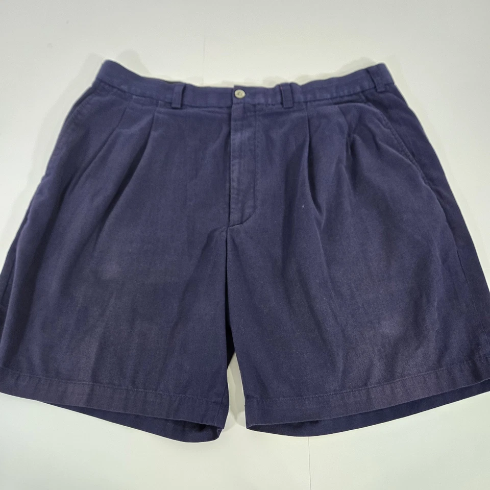 Pantalones cortos de golf Ping azul marino para hombre talla 40 Foto 2 de 4