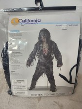 California Costume Collection Rotten To The Core Zombie Halloween Child M 8-10 