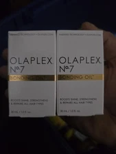 Olaplex No.7 Bonding Oil, Shines & Repairs Hair 1 oz X 2 =  2 Oz/60 ml 